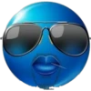 Blue Smiley 2 Clásica 26