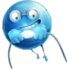 Blue Smiley 3 Clásica 27