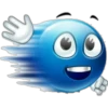 Blue Smiley 2 Clásica 29