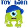 MONSTER INC CUTE💜🌈 12