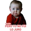 estrellita
PERO YO NO FUI
LO JURO