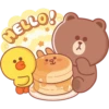 BROWN & FRIENDS : Pastel Food-ENG 1 10