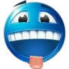 Blue Smiley 1 Clásica 21