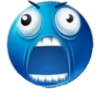 Blue Smiley 1 Clásica 22