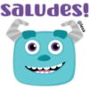 MONSTER INC CUTE💜🌈 25