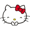 Hello Kitty Emojis 22