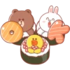 BROWN & FRIENDS : Pastel Food-ENG 1 12
