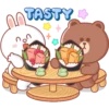 BROWN & FRIENDS : Pastel Food-ENG 1 15