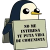 NO ME INTERESA TU PUTA VIDA DE COMUNISTA