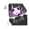 🩷🖤🩷kawaii girls🖤🩷🖤 :: @fStikBot 14