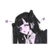 🩷🖤🩷kawaii girls🖤🩷🖤 :: @fStikBot 15