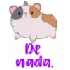 De nada.