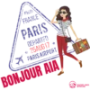 4568 FRANCE PARIS DEPARTED 25AUG17 * PARIS AIRPORT BONJOUR AIA AIP HEALTHIER, LONGER. BETTER LIVES