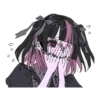 🩷🖤🩷kawaii girls🖤🩷🖤 :: @fStikBot 20
