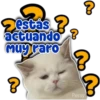 208 actuando Muy raro ? บ Persy ? ?