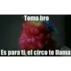 Toma bro Es para ti, el circo te llama