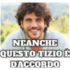 NEANCHE QUESTO TIZIO D'ACCORDO