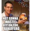 NOT GONNA WASTE ATP ON YOU BAKAYERO ATP molecule structure