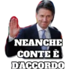 NEANCHE CONTE È D'ACCORDO