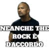 NEANCHE THE ROCK È D'ACCORDO