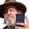 Cell Phone Movie TV Faces 9