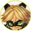 Cat Noir&Ladybug💞1🇵🇪Clásica 16