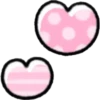 Pink heart emojis 16