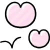 Pink heart emojis 27
