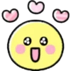 Pink heart emojis 30