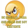 DE RODILLAS, PARA QUE DIGAN QUE SOY CREYENTE