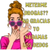 M METERME DROGAS?? NO GRACIAS YO NADAMAS LOS DEDOS