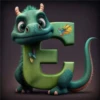 DragonSauriosAlphabet.huellita 8