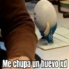 Me chupa un huevo xd