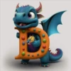 DragonSauriosAlphabet.huellita 15