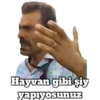 Hayvan gibi şiy yapıyosunuz