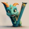 DragonSauriosAlphabet.huellita 22