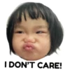 I DON'T CARE!