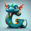 DragonSauriosAlphabet.huellita 23