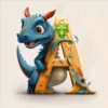 DragonSauriosAlphabet.huellita 25