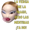 LA VERGA ME LA TRAGO, PERO LAS 0 MENTIRAS ¡YA NO!