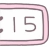 Reloj Kawaii 30