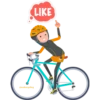 Muslim Hijab Women Cycling 5