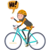 Muslim Hijab Women Cycling 24
