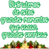Disfrutemos de estos grandes momentos que sacan grandes sonrisas