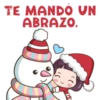 TE MANDÓ UN
ABRAZO.