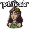 *petrificada