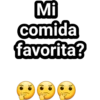 Mi
comida
favorita?
