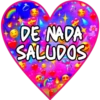 DE NADA
SALUDOS