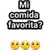 Mi
comida
favorita?