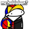 me hablaban? Valentina